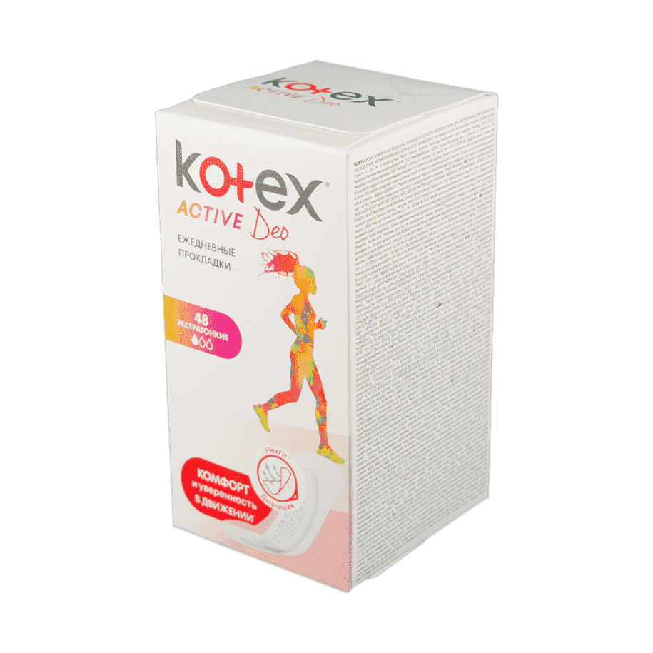 Kotex liners active gündəlik gigiyenik bez 48 əd. thumbnail